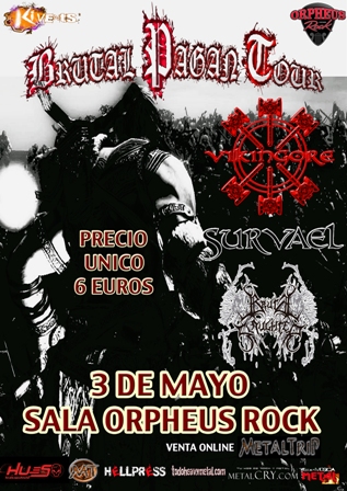 Brutal Pagan Tour Sevilla