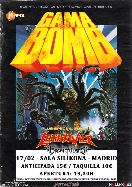 Gama Bomb en Madrid