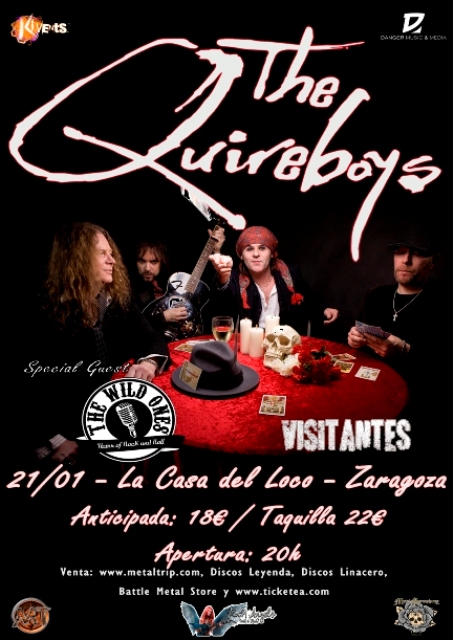 The Quireboys en Zaragoza