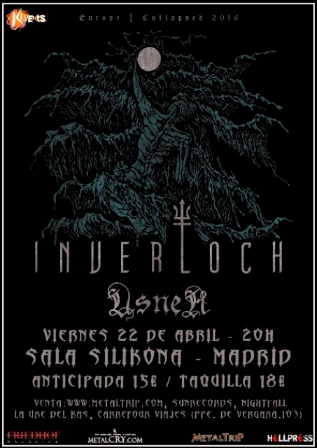 Inverloch y Usnea en Madrid