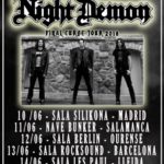 Night Demon Spanish Tour