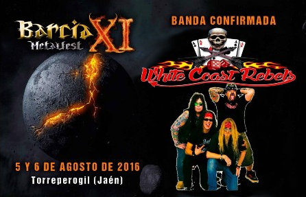 White Coast Rebels en el Barcia Metal Fest