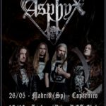 Asphyx en Madrid y Lisboa