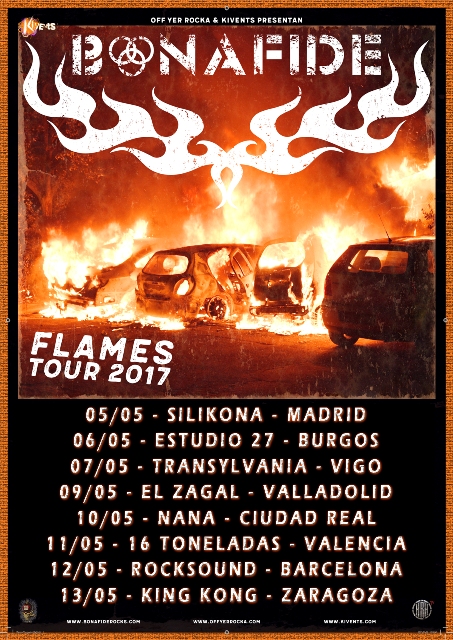 Bonafide - Flames Tour 2017