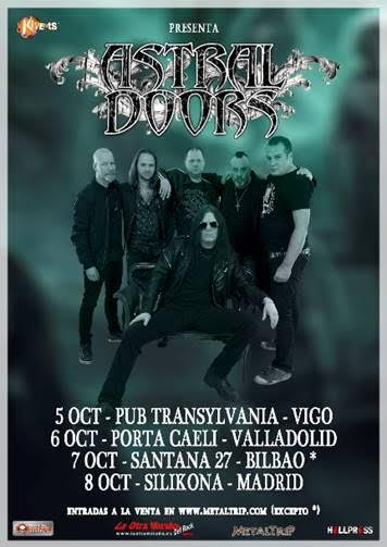 Astral Doors Spanish Tour