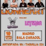 Lionheart en Madrid