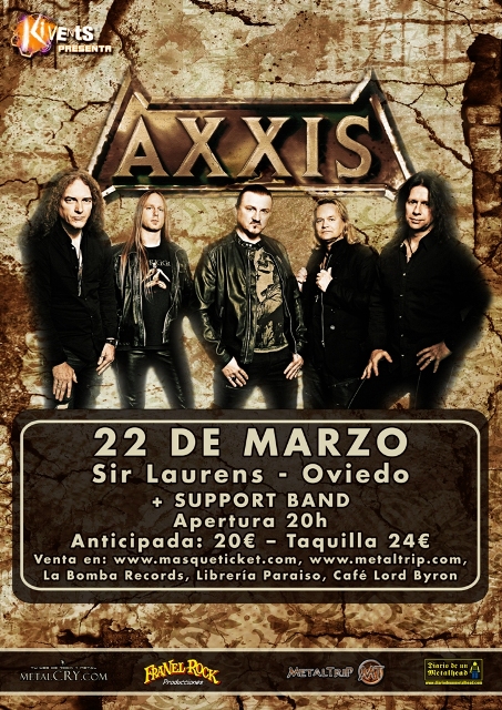 Axxis en Oviedo