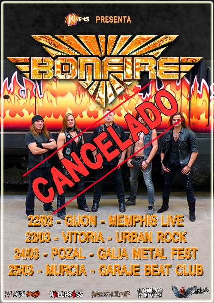 Bonfire cancelado