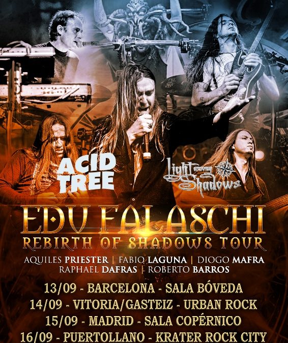 Edu Falaschi – "Rebirth of Shadows Tour" en España