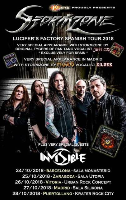 Stormzone - "Lucifer's Factory Spanish Tour"