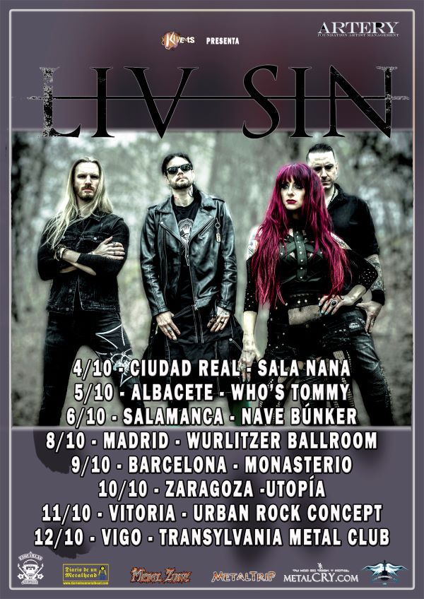 Liv Sin - Spanish Tour