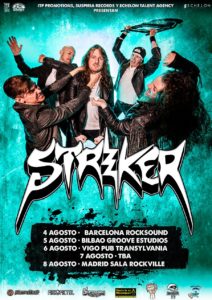 Striker - "Alive In The Studio Tour 2021"