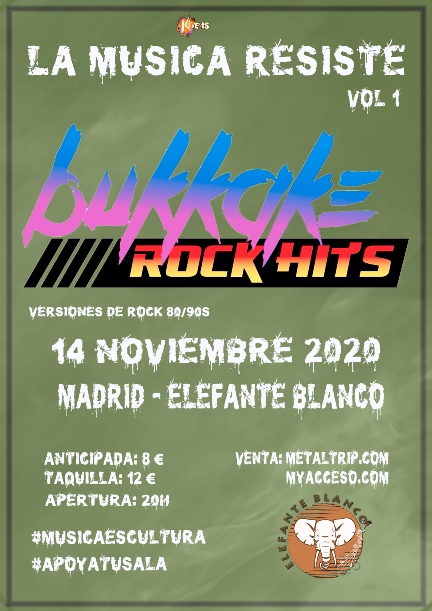 Bukkake Rock Hits en Madrid