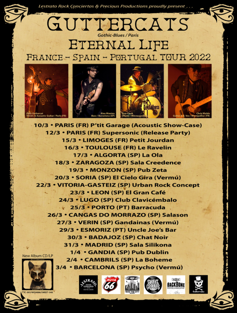 Guttercats - "Eternal Life Tour 2022"