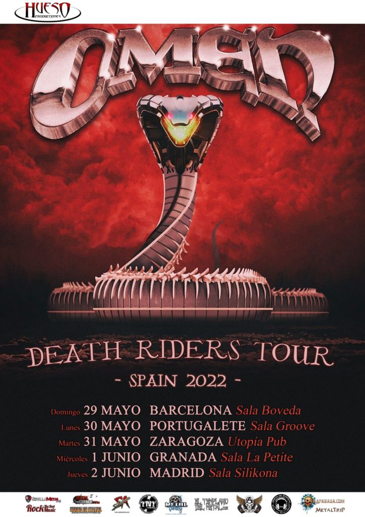 Omen - "Death Riders Tour Spain 2022"