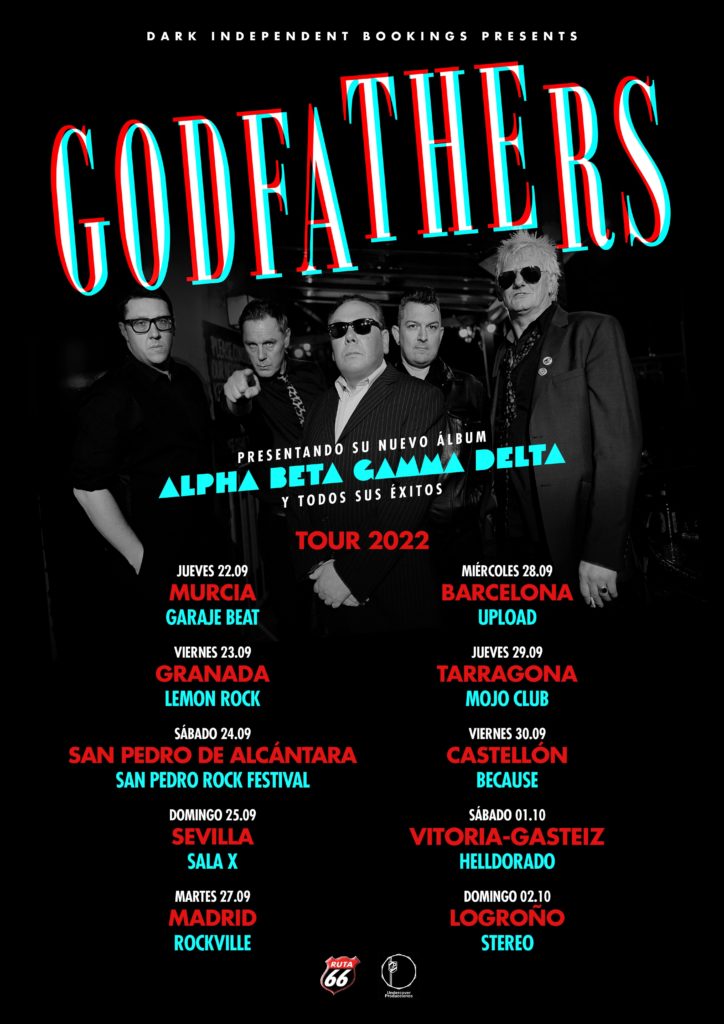 The Godfathers - "Alpha Beta Gamma Delta Tour 2022"