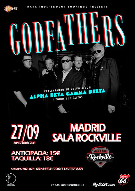 The Godfathers en Madrid
