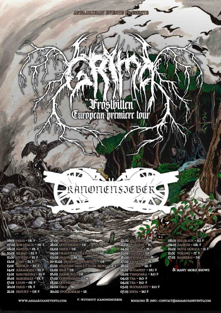 Grima - "Frostbitten European Premiere Tour"