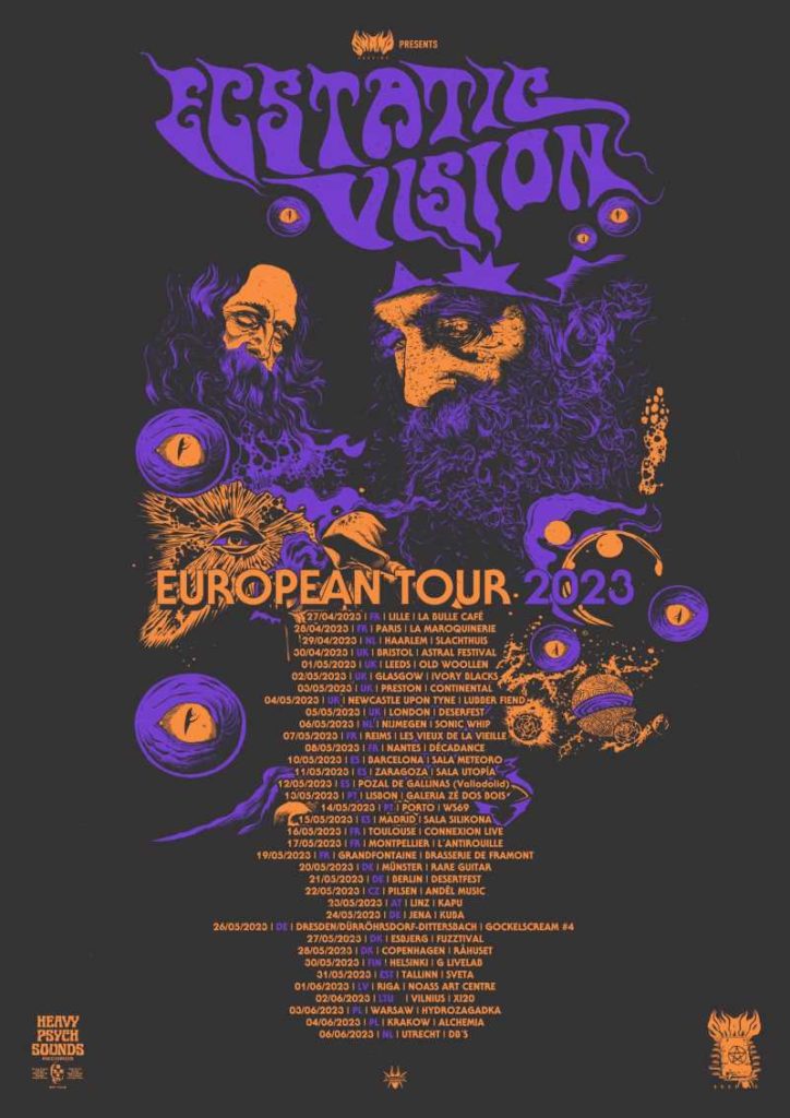 Ecstatic Vision - "European Tour 2023"